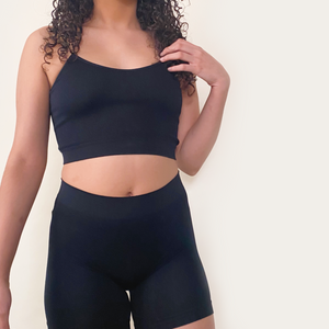 seamless Spanx black body wear comfort underpants biker shorts shop rayaline fashion outfit ootd