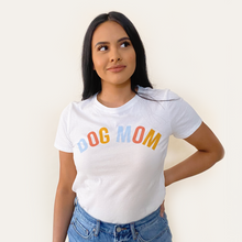 Load image into Gallery viewer, t-shirt dog mom white womens shop rayaline fashion outfit ootd
