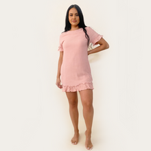 Load image into Gallery viewer, pink ruffled summer dress shoprayaline
