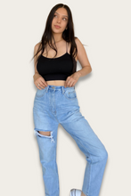 Load image into Gallery viewer, LOS ANGELES DENIM MOM JEANS
