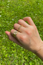 Load image into Gallery viewer, FLORAL SIGNET RING SET
